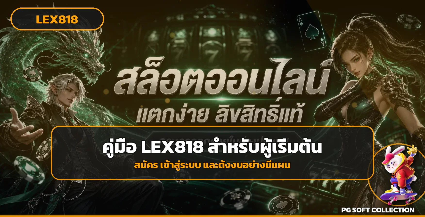 LEX818 วิธีสมัคร ทางเข้า และตั้งงบสำหรับมือใหม่
